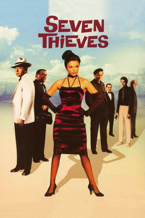 Seven Thieves 1960 official movie poster