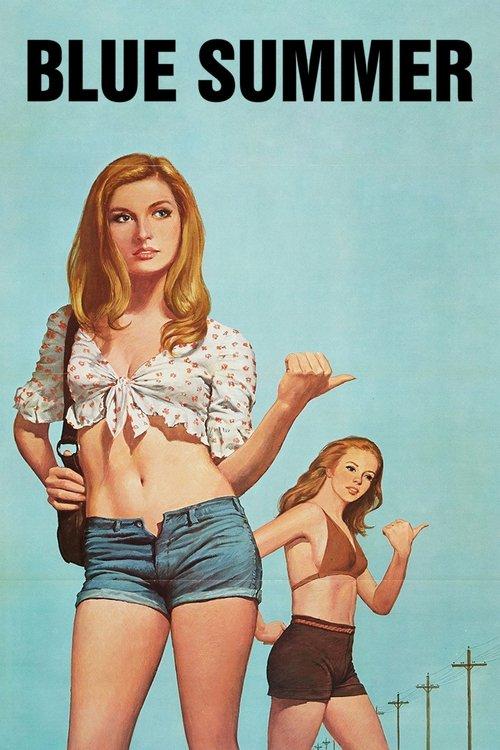 Blue Summer 1973 official movie poster