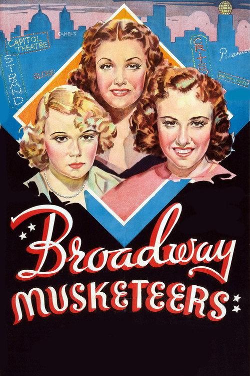 Broadway Musketeers 1938 official movie poster