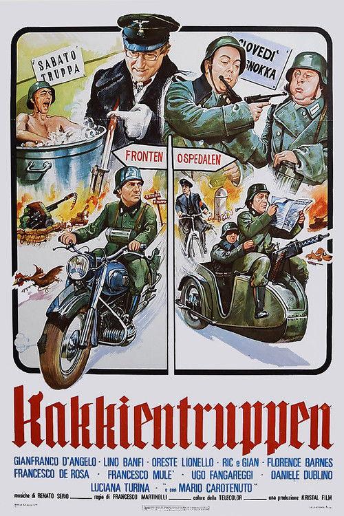 Kakkientruppen 1977 official movie poster