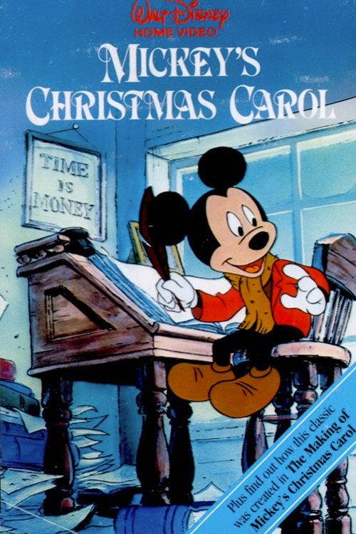 The Making of Mickey's Christmas Carol 1984 official movie poster
