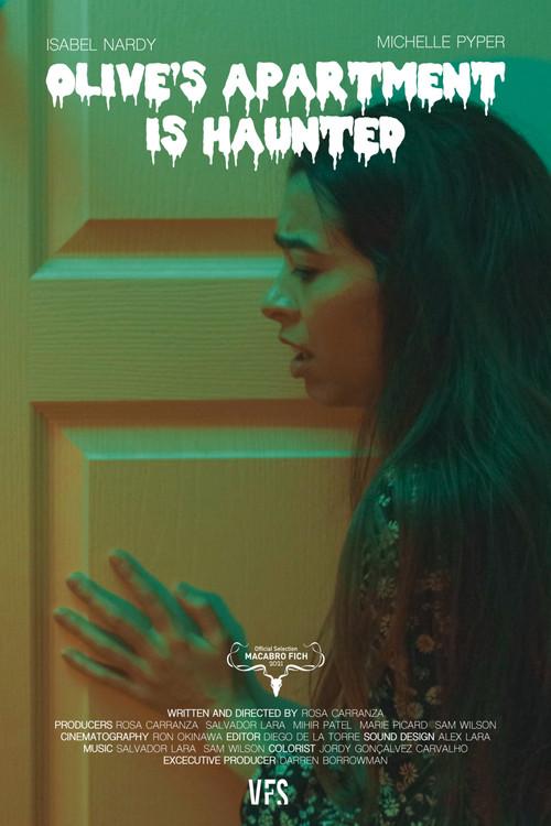 Olive’s Apartment Is Haunted 2021 official movie poster