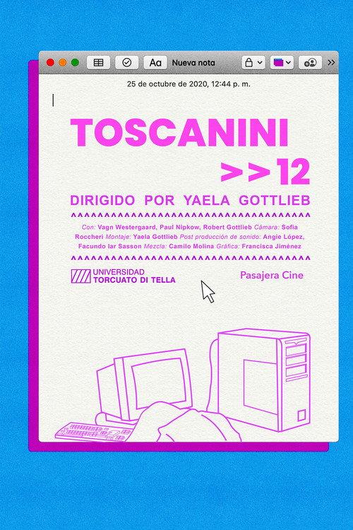 Toscanini 12 2020 official movie poster