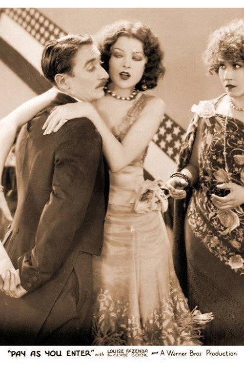 Pay as You Enter 1928 official movie poster