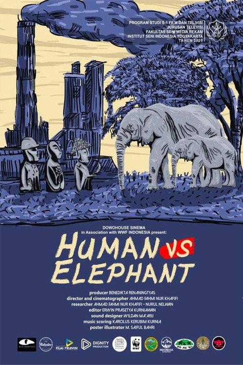 Human vs Elephant 2020 official movie poster