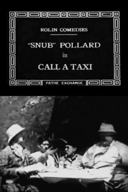 Call a Taxi! 1920 official movie poster