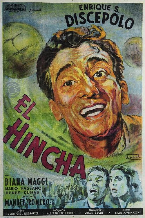 El hincha 1951 official movie poster