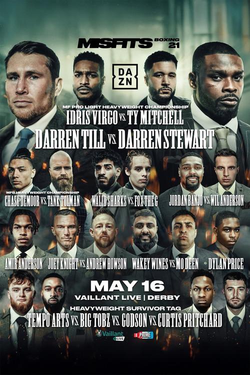 Darren Till vs. Darren Stewart 2025 official movie poster