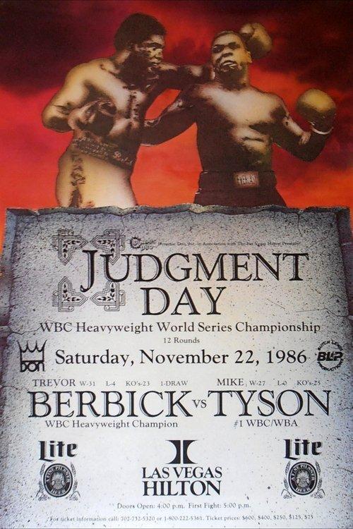 Mike Tyson vs Trevor Berbick 1986 official movie poster