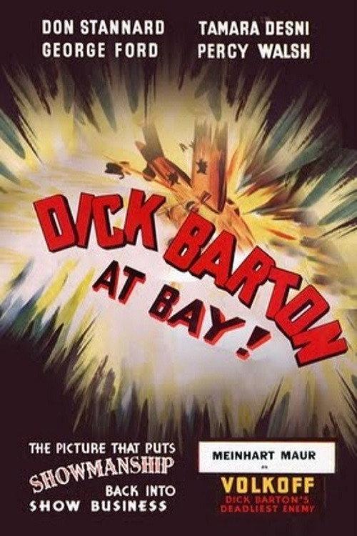 Dick Barton at Bay 1950 official movie poster