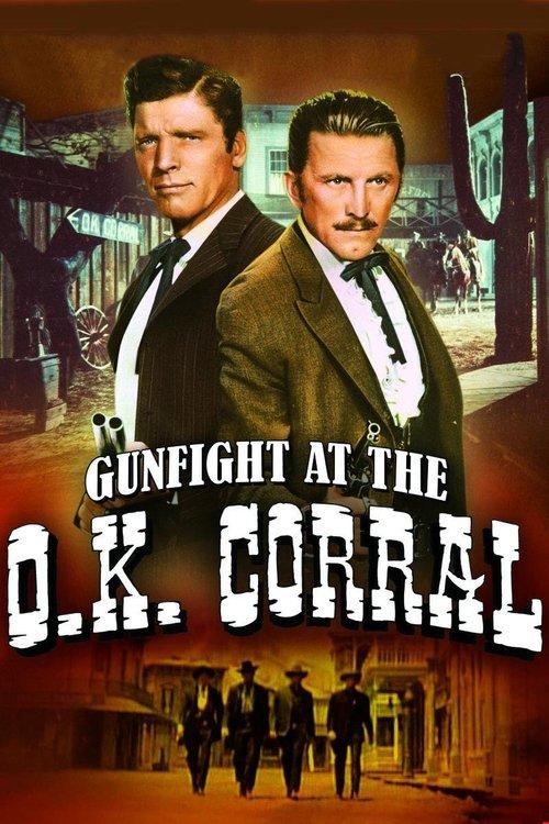 Gunfight at the O.K. Corral 1957 official movie poster