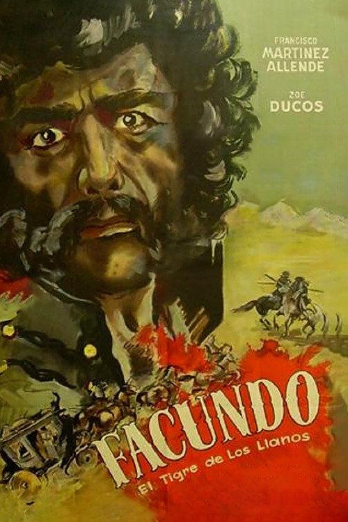 Facundo, el tigre de los llanos 1952 official movie poster