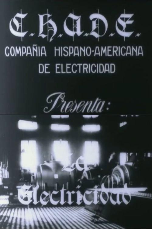 La electricidad 1929 official movie poster