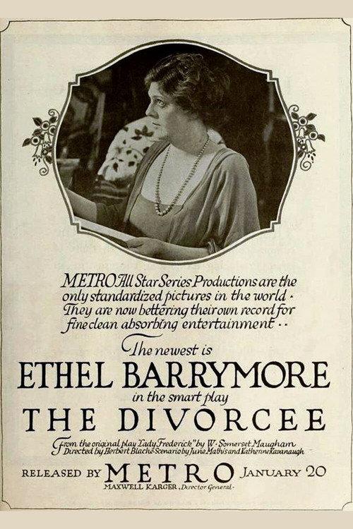 The Divorcee 1919 official movie poster