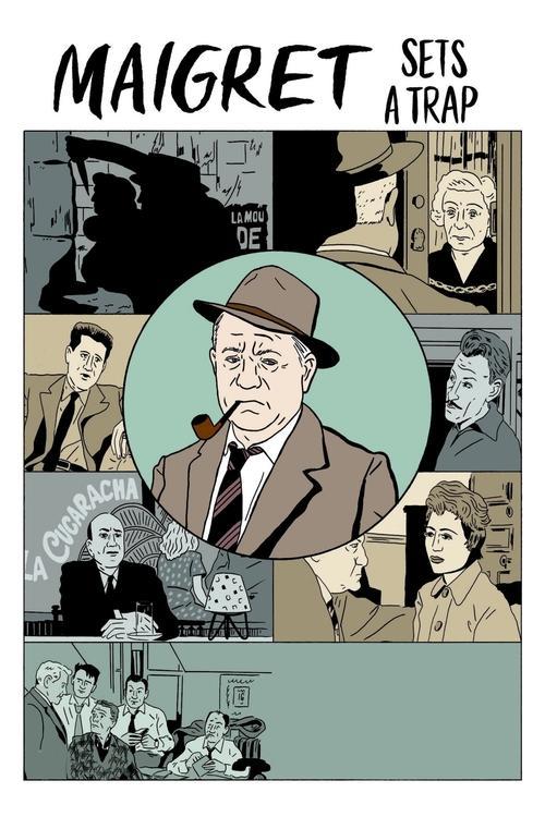 Maigret Sets a Trap 1958 official movie poster