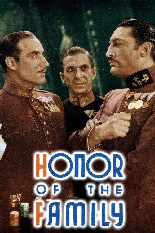 Honor of the Family 1931 official movie poster