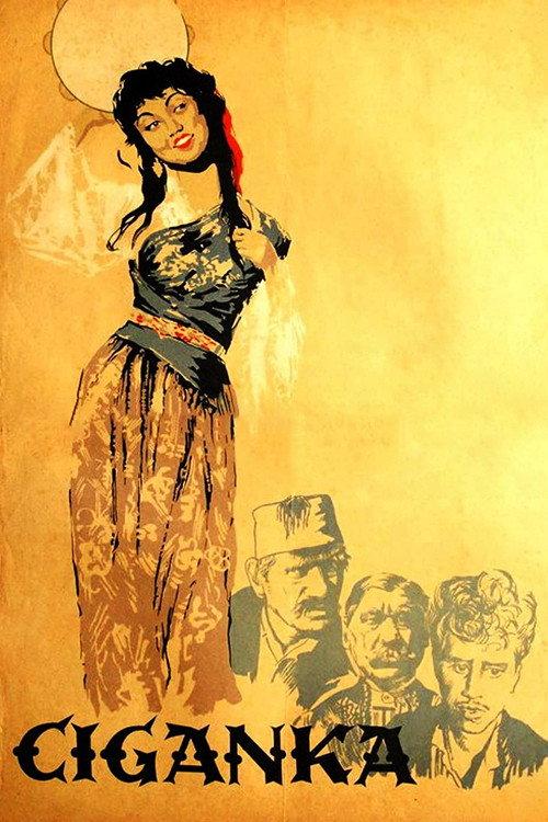 The Gypsy Girl 1953 official movie poster