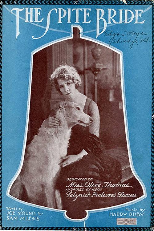 The Spite Bride 1919 official movie poster