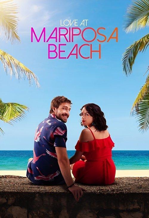 Love at Mariposa Beach 2023 official movie poster
