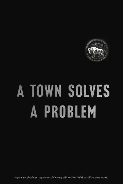 A Town Solves a Problem 1949 official movie poster