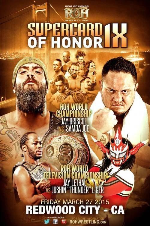 ROH: Supercard of Honor IX 2015 official movie poster