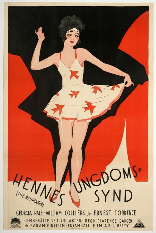 The Rainmaker 1926 official movie poster