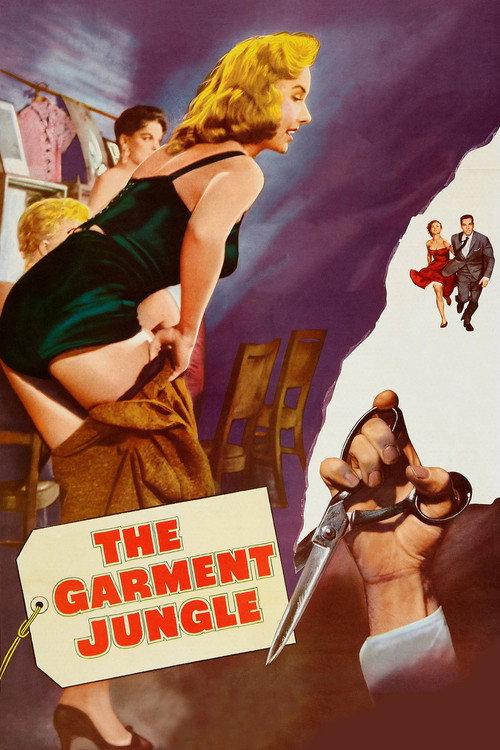 The Garment Jungle 1957 official movie poster