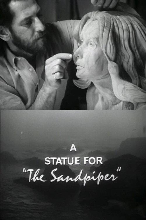 A Statue for "The Sandpiper" 1965 official movie poster