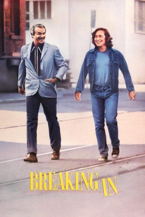 Breaking In 1989 official movie poster