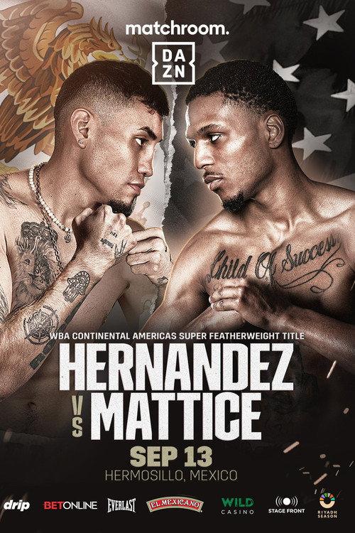 Eduardo Hernandez vs. Thomas Mattice 2024 official movie poster