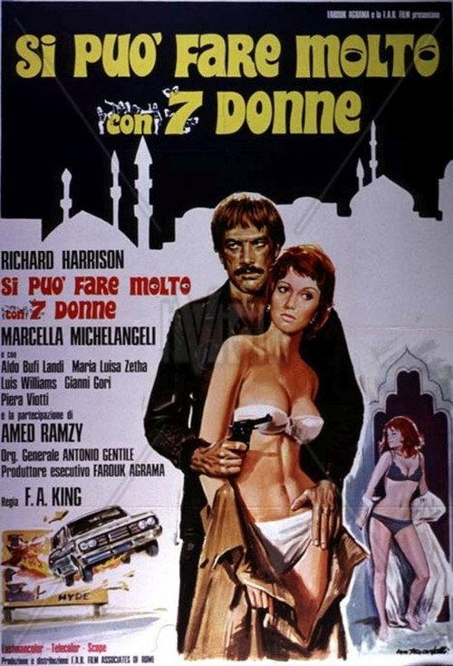 You Can Do a Lot with 7 Women 1972 official movie poster