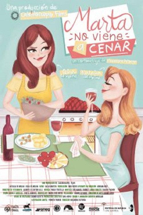 Marta no viene a cenar 2017 official movie poster