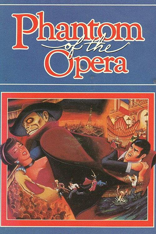 The Phantom of the Opera 1988 official movie poster