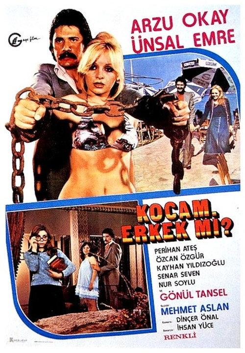Kocam Erkek mi? 1975 official movie poster