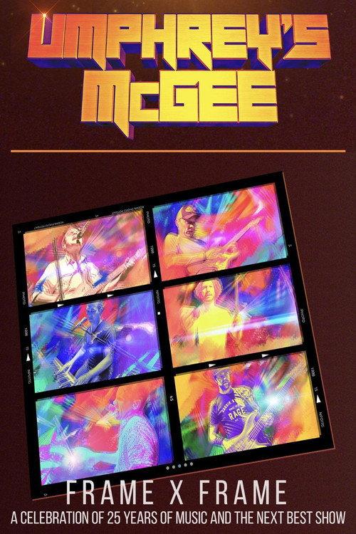 Umphrey's McGee Frame x Frame 2023 official movie poster