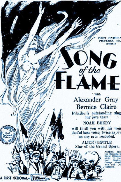 The Song of the Flame 1930 official movie poster