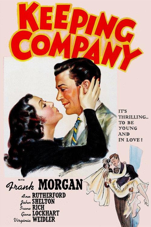 Keeping Company 1940 official movie poster