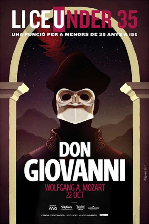 Don Giovanni - Liceu 2020 official movie poster