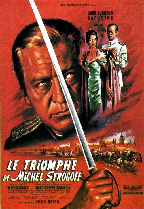 The Triumph of Michael Strogoff 1961 official movie poster