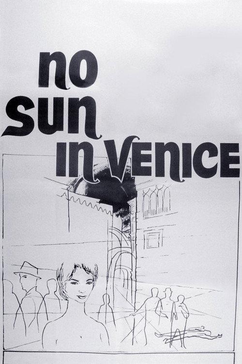 No Sun in Venice 1957 official movie poster