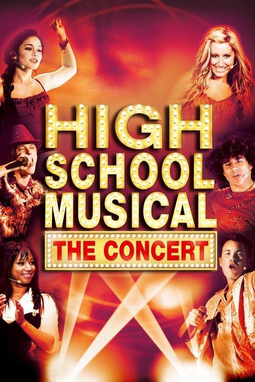 High School Musical: The Concert 2007 official movie poster