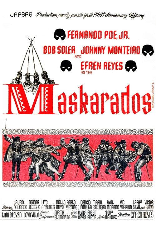 Maskarados 1964 official movie poster