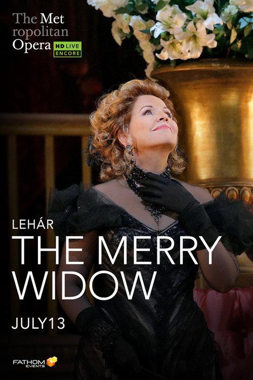 The Metropolitan Opera: The Merry Widow 2015 official movie poster