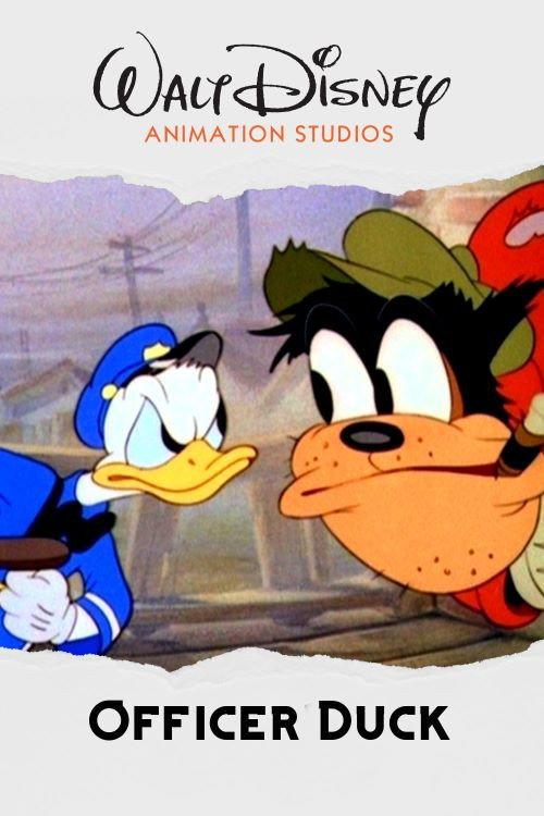 Officer Duck 1939 official movie poster