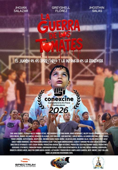 La guerra de los tomates 2026 official movie poster