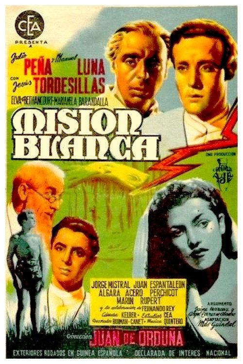 White Mission 1946 official movie poster