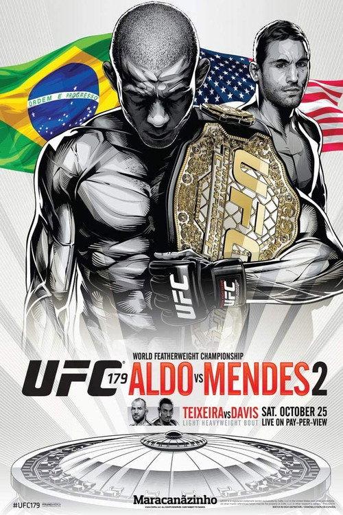UFC 179: Aldo vs. Mendes 2 2014 official movie poster