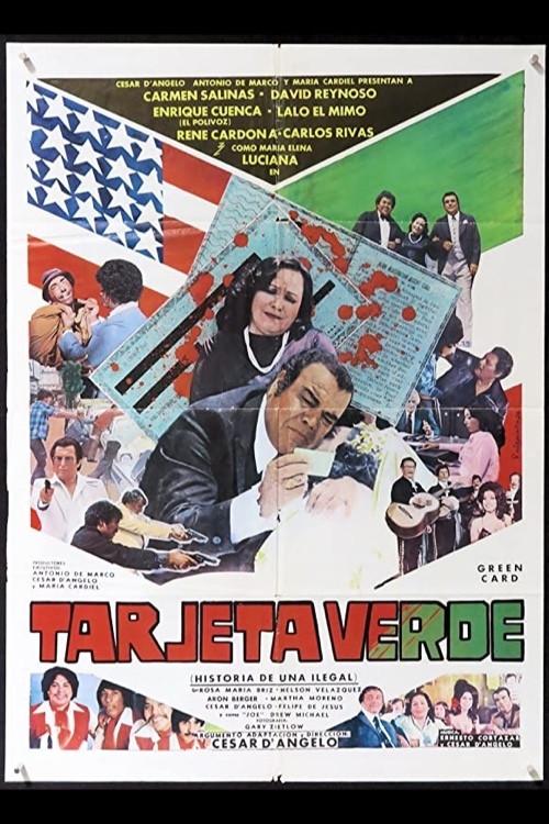 Tarjeta verde 1978 official movie poster