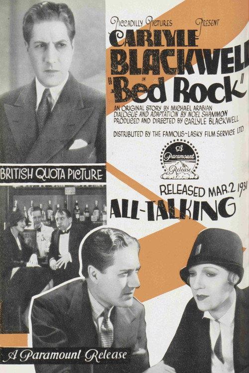 Bed Rock 1930 official movie poster