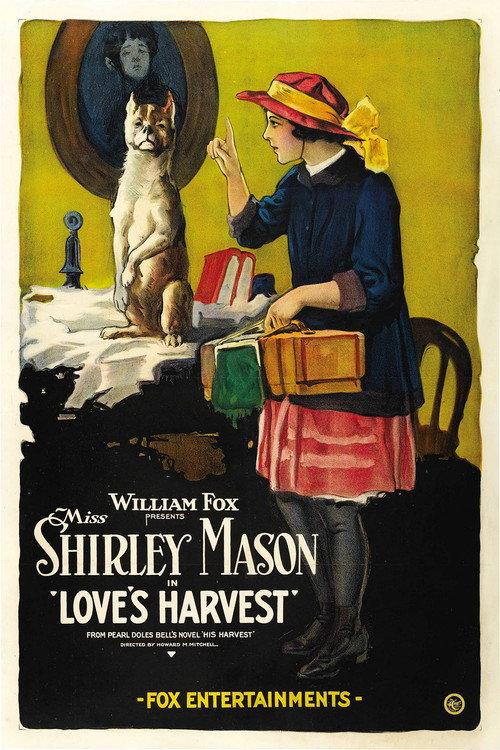Love's Harvest 1920 official movie poster